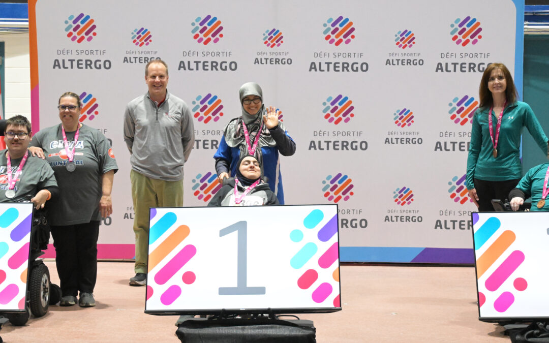 Des champions de l'Open national de boccia au Défi sportif AlterGo