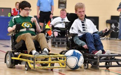 Day 8: Wheelchair Basketball and Power Soccer Players Take to the Courts!