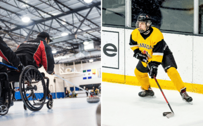 Tout ce qu’il faut savoir sur le hockey sonore et le curling en fauteuil roulant