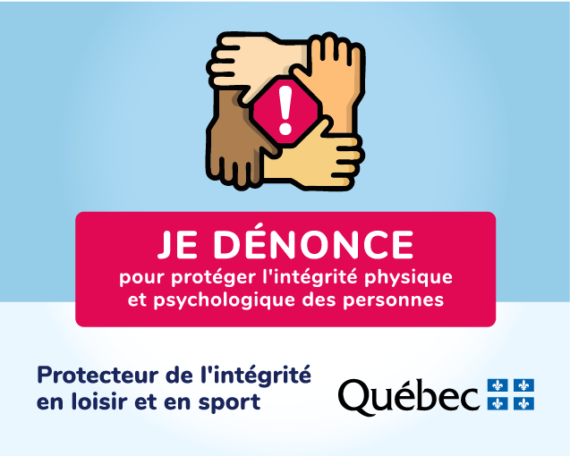 Je porte plainte. Violence, harcèlement, abus, négligence. Politique, règles et procédures en matière de protection de l'intégrité.