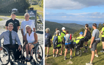 2 athlètes paralympiques porte-paroles du Défi Everest Orford!