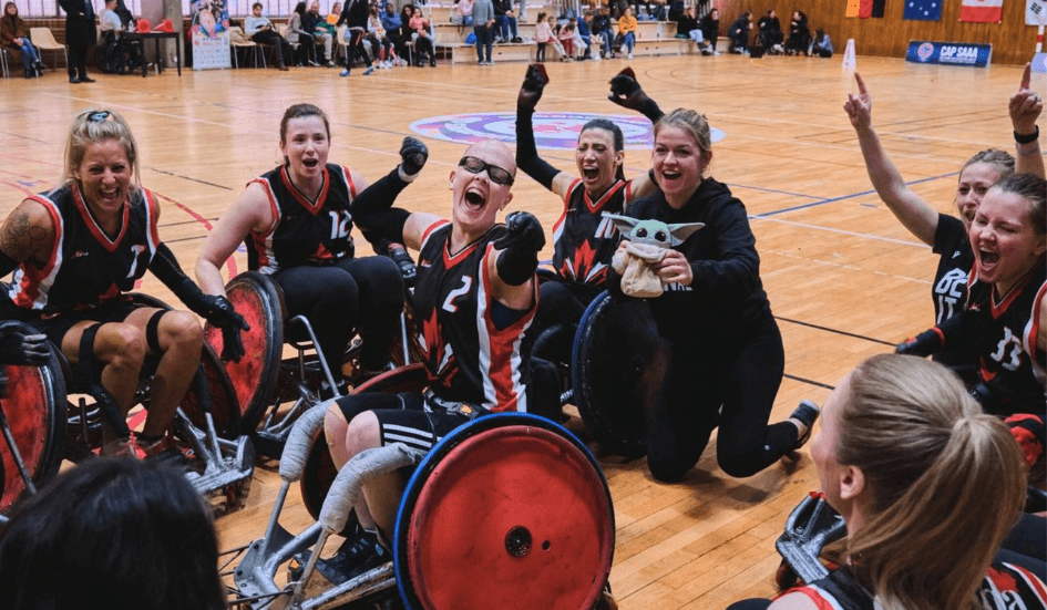 Un tout premier Championnat canadien féminin de rugby en fauteuil roulant au Défi sportif AlterGo!